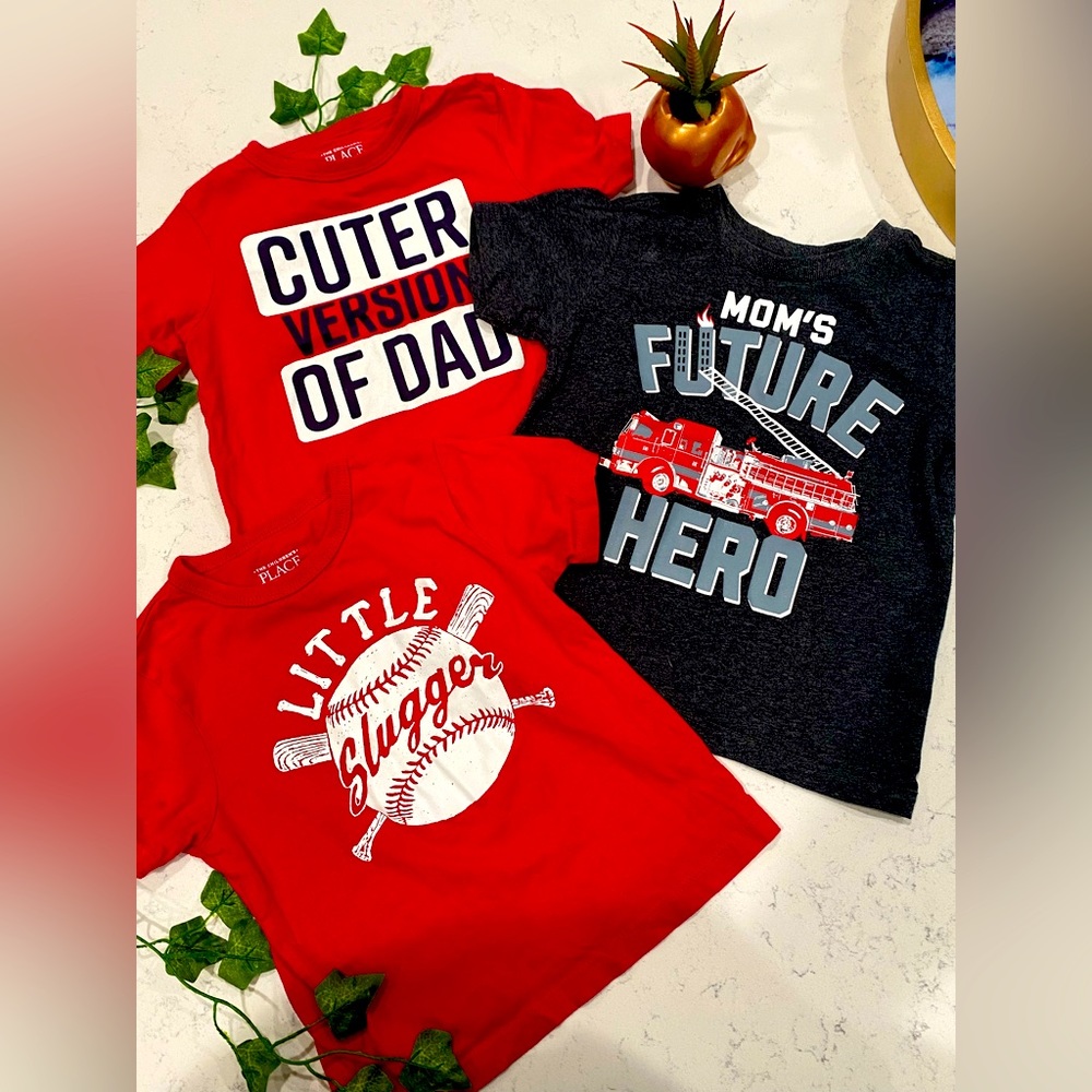 18-24 M/M Children’s Place T-Shirt bundle Never Worn